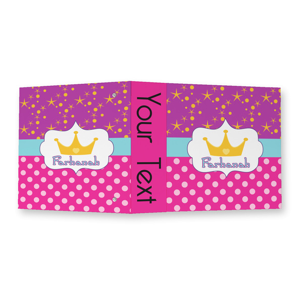 Sparkle & Dots 3 Ring Binders - Full Wrap - 2" - OPEN OUTSIDE