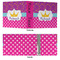 Sparkle & Dots 3 Ring Binders - Full Wrap - 3" - APPROVAL
