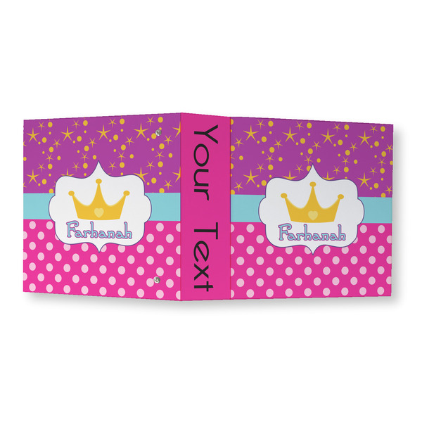 Sparkle & Dots 3 Ring Binders - Full Wrap - 3" - OPEN OUTSIDE