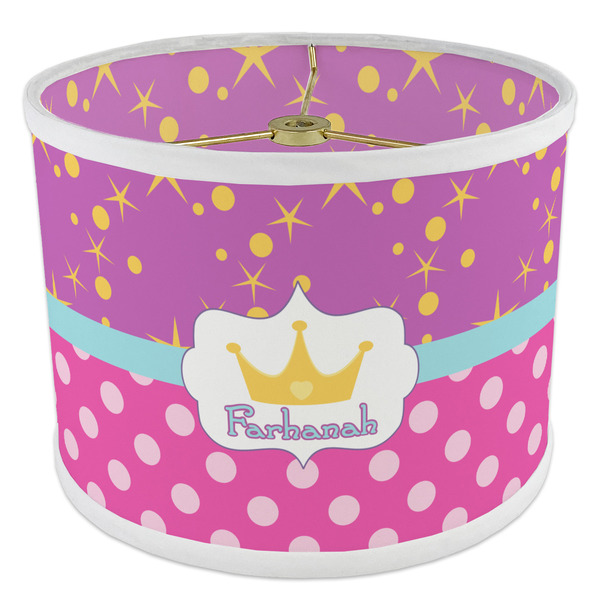 Sparkle & Dots 8" Drum Lampshade - ANGLE Poly-Film