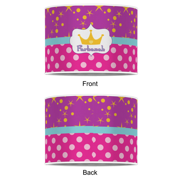 Sparkle & Dots 8" Drum Lampshade - APPROVAL (Poly Film)