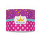 Sparkle & Dots 8" Drum Lampshade - FRONT (Poly Film)