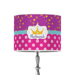 Sparkle & Dots 8" Drum Lamp Shade - Poly-film (Personalized)