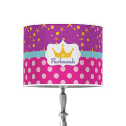 Sparkle & Dots 8" Drum Lamp Shade - Poly-film (Personalized)