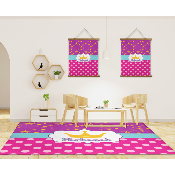Sparkle & Dots 8'x10' Indoor Area Rugs - IN CONTEXT