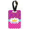 Sparkle & Dots Aluminum Luggage Tag (Personalized)