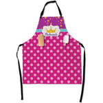 Sparkle & Dots Apron With Pockets w/ Name or Text
