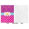 Sparkle & Dots Baby Blanket (Single Side - Printed Front, White Back)
