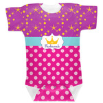 Sparkle & Dots Baby Bodysuit 3-6 w/ Name or Text