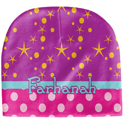 Sparkle & Dots Baby Hat (Beanie) (Personalized)