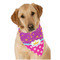 Sparkle & Dots Dog Bandana Scarf w/ Name or Text