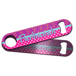 Sparkle & Dots Bar Bottle Opener w/ Name or Text