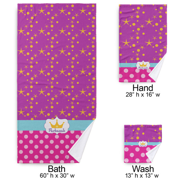 Sparkle & Dots Bath Towel Sets - 3-piece - Approval