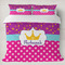 Sparkle & Dots Duvet Cover Set - King (Personalized)