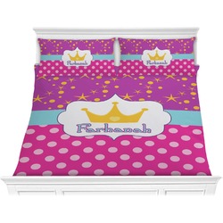 Sparkle & Dots Comforter Set - King (Personalized)