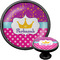 Sparkle & Dots Cabinet Knob (Black) (Personalized)