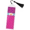 Sparkle & Dots Bookmark with tassel - Flat