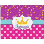 Sparkle & Dots Woven Fabric Placemat - Twill w/ Name or Text