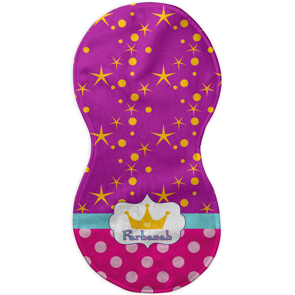 Sparkle & Dots Burp Peanut Shaped Flat
