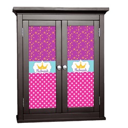 Sparkle & Dots Cabinet Decal - Custom Size w/ Name or Text