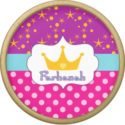 Sparkle & Dots Cabinet Knob - Gold (Personalized)