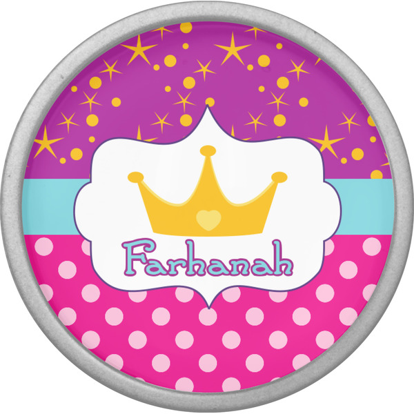 Sparkle & Dots Cabinet Knob - Nickel - Front