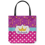 Sparkle & Dots Canvas Tote Bag (Personalized)