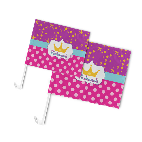 Sparkle & Dots Car Flags - PARENT MAIN (both sizes)