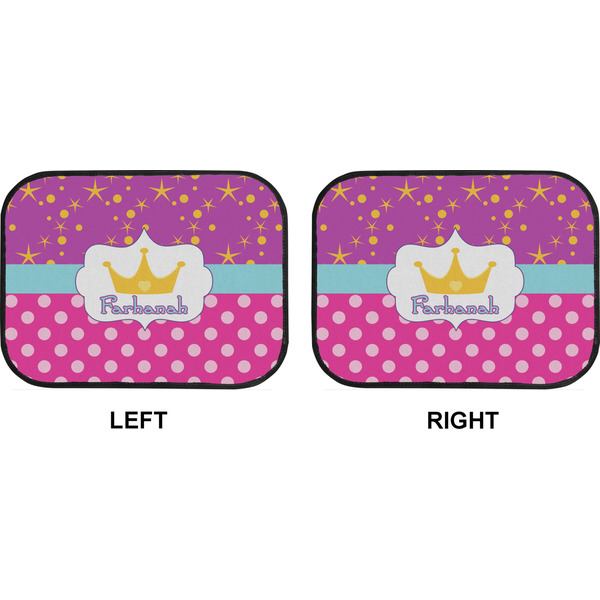 Sparkle & Dots Car Floor Mats (Back Seat) (Approval)
