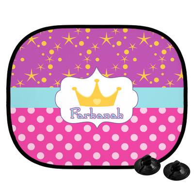 Sparkle & Dots Car Side Window Sun Shade (Personalized)