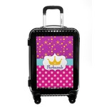 Sparkle & Dots Carry On Hard Shell Suitcase (Personalized)