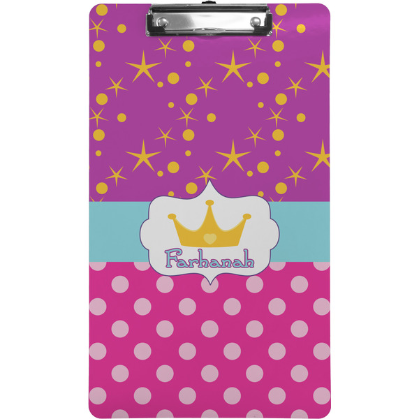 Custom Sparkle & Dots Clipboard (Legal Size) w/ Name or Text