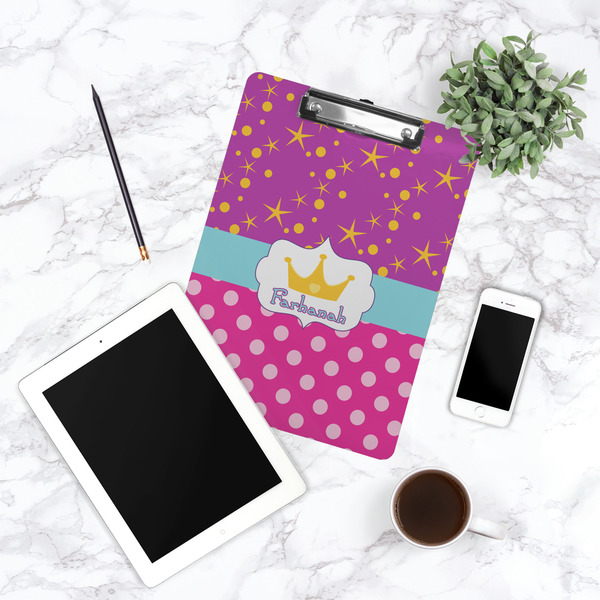 Sparkle & Dots Clipboard - Lifestyle Photo