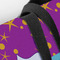 Sparkle & Dots Closeup of Tote w/Black Handles