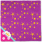 Sparkle & Dots Cloth Napkins - Personalized Dinner (Full Open)