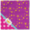 Sparkle & Dots Cloth Napkins - Personalized Lunch (Single Full Open)