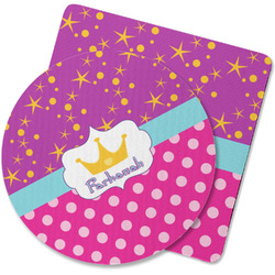 Sparkle & Dots Rubber Backed Coaster (Personalized)