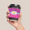 Sparkle & Dots Coffee Cup Sleeve - LIFESTYLE