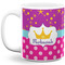 Sparkle & Dots Coffee Mug - 11 oz - Full- White