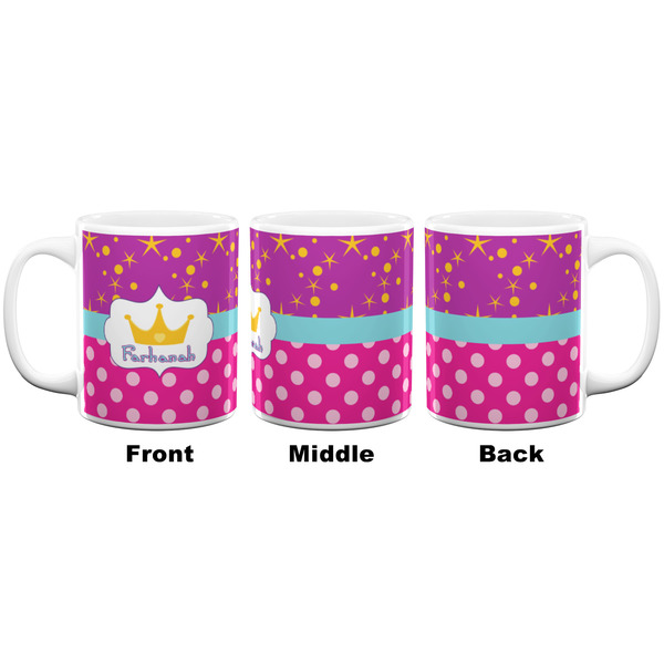 Sparkle & Dots Coffee Mug - 11 oz - White APPROVAL
