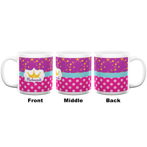 Sparkle & Dots Coffee Mug - 20 oz - White APPROVAL