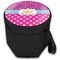 Sparkle & Dots Collapsible Personalized Cooler & Seat (Closed)