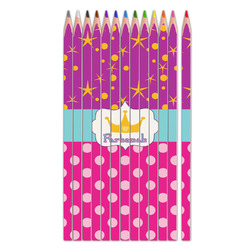 Sparkle & Dots Colored Pencils (Personalized)