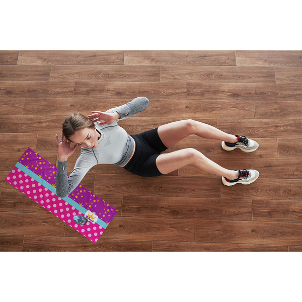Sparkle & Dots Cooling Towel- Lifestyle