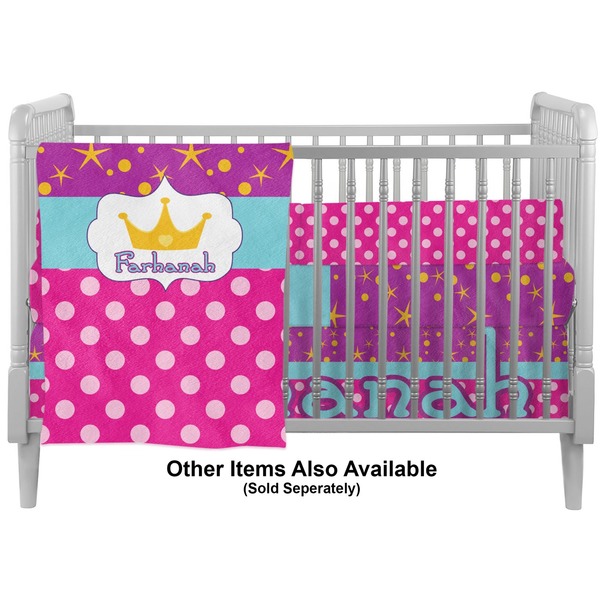 Sparkle & Dots Crib - Profile Sold Seperately