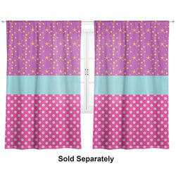 Sparkle & Dots Curtain Panel - Custom Size