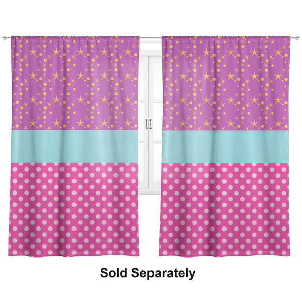 Sparkle & Dots Curtains Double