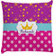 Sparkle & Dots Decorative Pillow Case (Personalized)