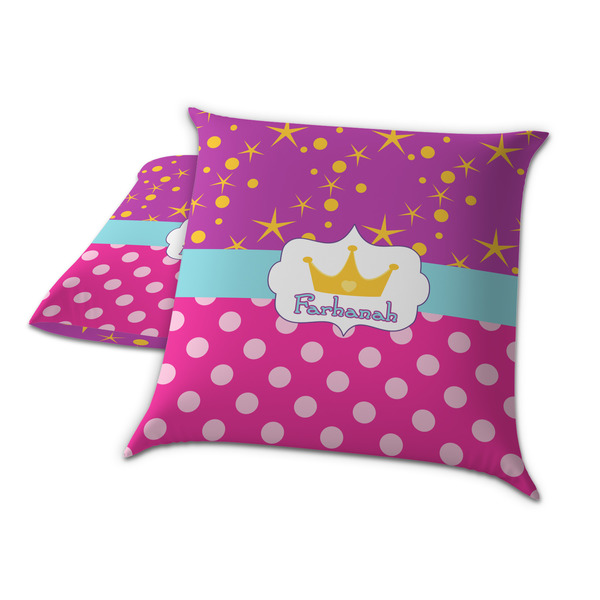 Sparkle & Dots Decorative Pillow Case - TWO