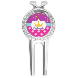 Sparkle & Dots Golf Divot Tool & Ball Marker (Personalized)